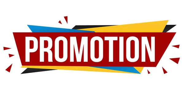 Promotion banner design — Stock Vector