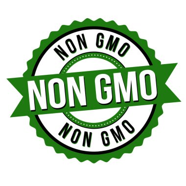 Gmo etiketi ya da çıkartması olmayan