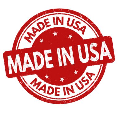 Usa işareti ya da pulla yapılmış 