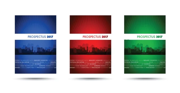 Grupo Prospectus 2017 — Vector de stock