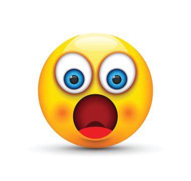bir şok emoji