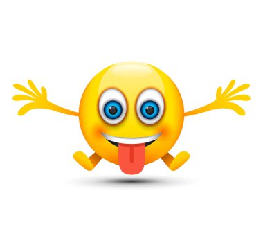 mutlu emoji dil