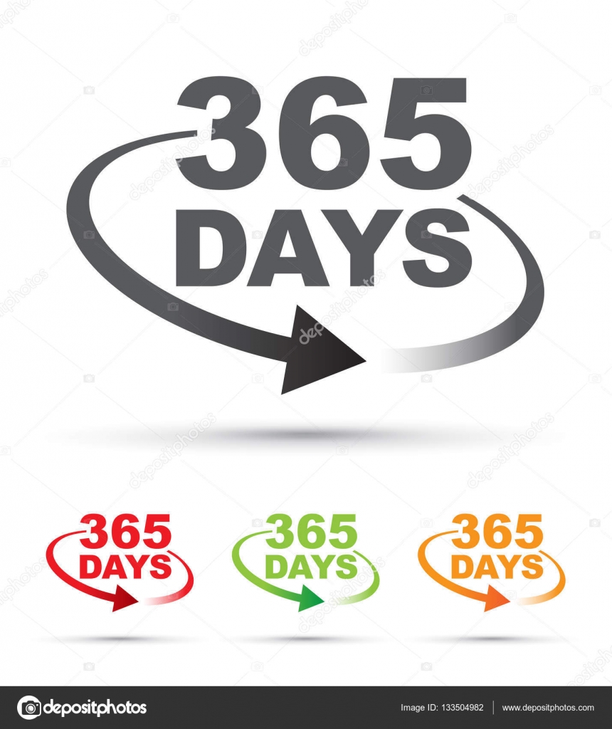 365 days a year around the clock — Stock Vector © jameschipper 133504982