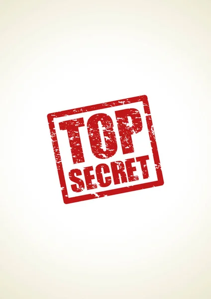 Un top secret — Image vectorielle