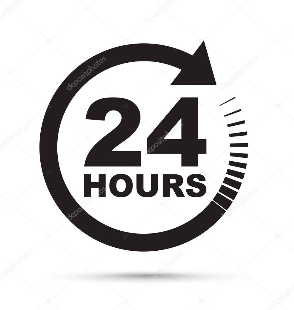 Twenty four hour icon