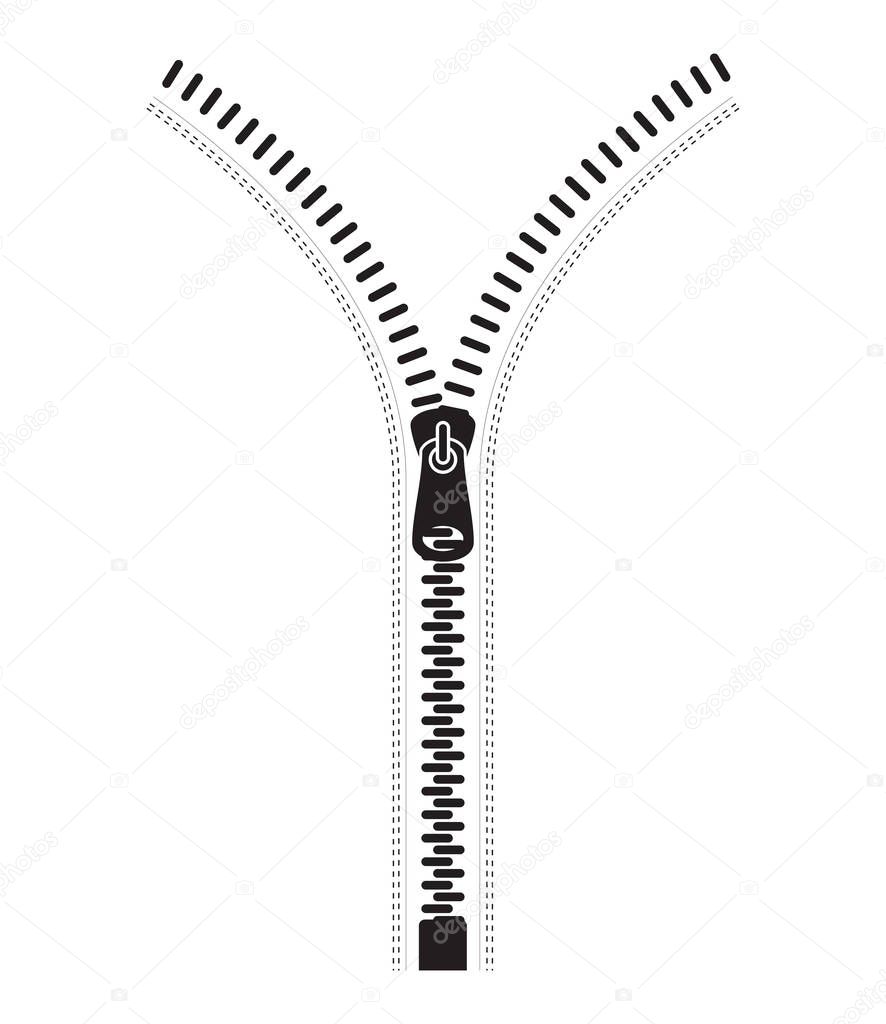  black zip image