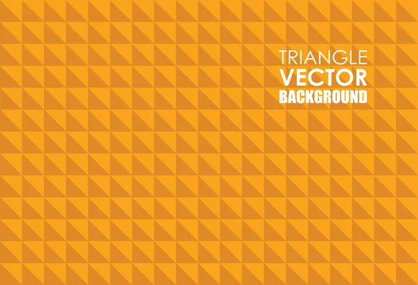 橙色三角形背景 — 图库矢量图片