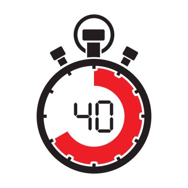 Kırk dakika dur saati geri sayım