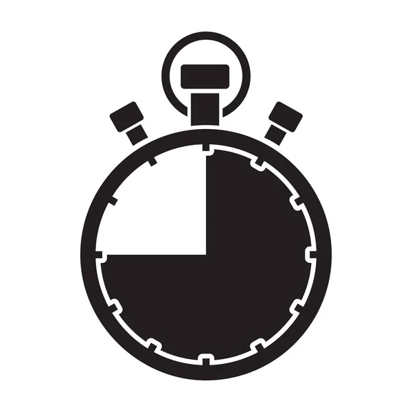 Cuarenta y cinco minutos stop watch countdown — Archivo Imágenes Vectoriales