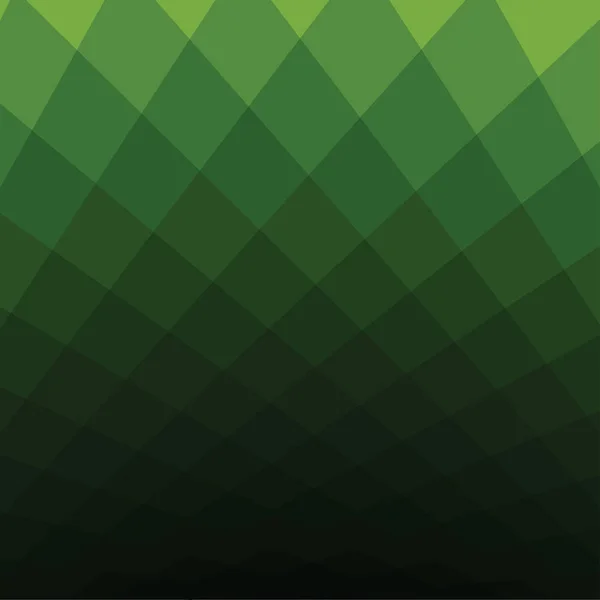Sfondo verde tono quadrato — Vettoriale Stock