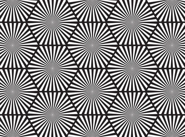 Arrière plan abstrait noir et blanc — Image vectorielle