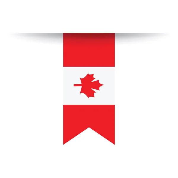 Canada flag background — Stock Vector