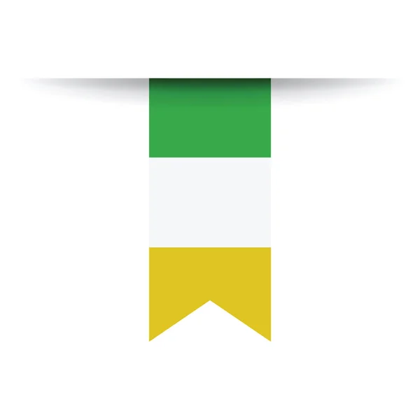 An ireland flag — Stock Vector