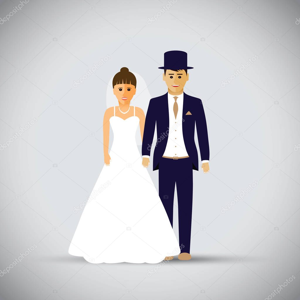 a Wedding couple