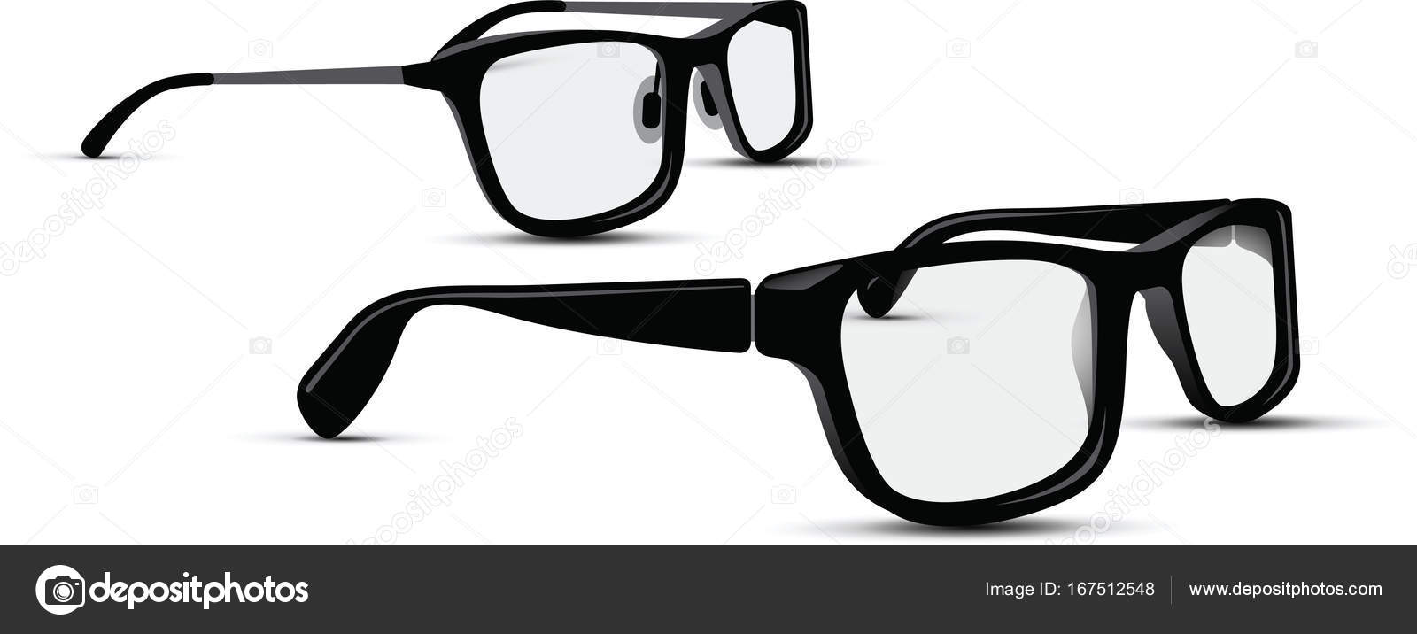 Black and white glasses Stock Vector Image by ©jameschipper 167512548