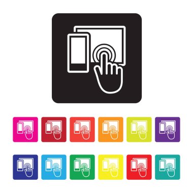 Mobil ve tablet Icon set