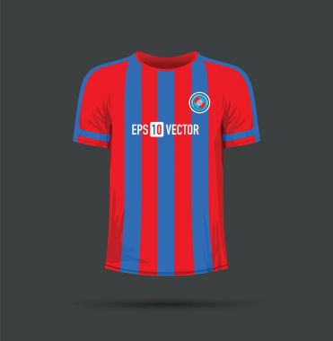 mavi ve kırmızı tshirt