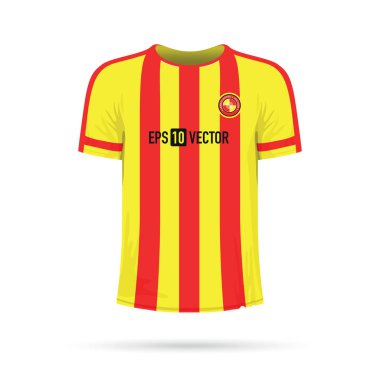 Kırmızı ve sarı tişört çıkardı