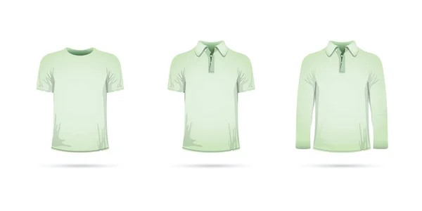 Una camiseta verde — Archivo Imágenes Vectoriales