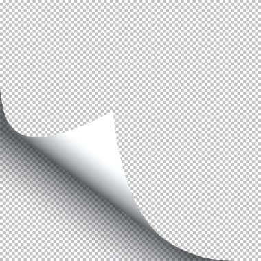 Beyaz kağıt katlama şeffaflığı 