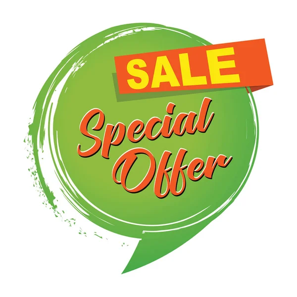 A special offer sale icon — Stock Vector