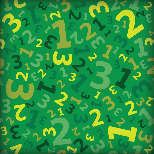 Green 123 Number Background Seamless Royalty Free Stock Illustrations