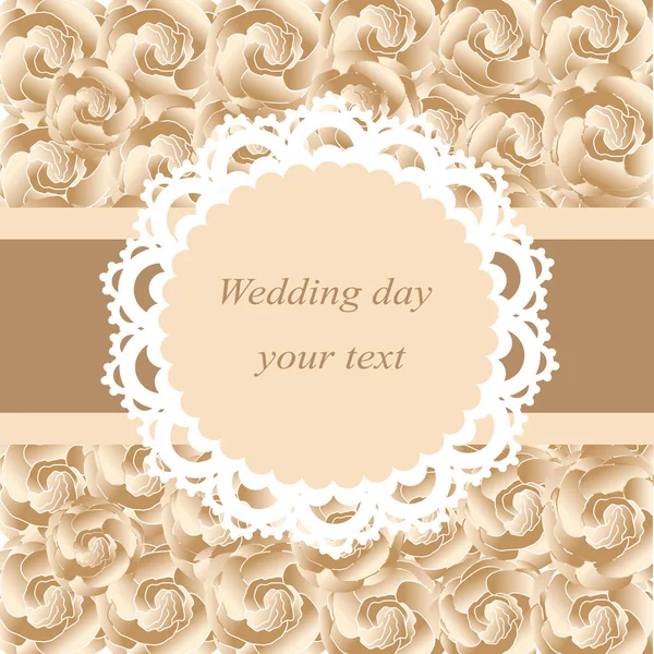 vintage tarzı davetiye.