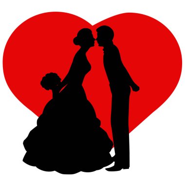 Gelin ve damat. 