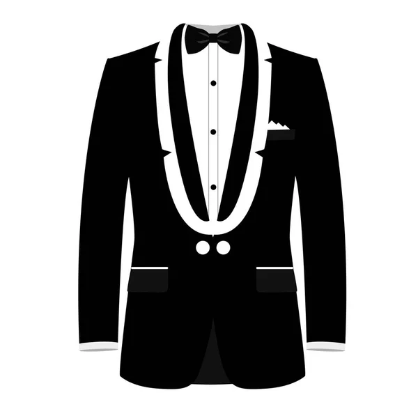 男性の結婚式のジャケット. — ストックベクタ