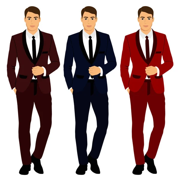 The groom. Clothing. — Stock Vector