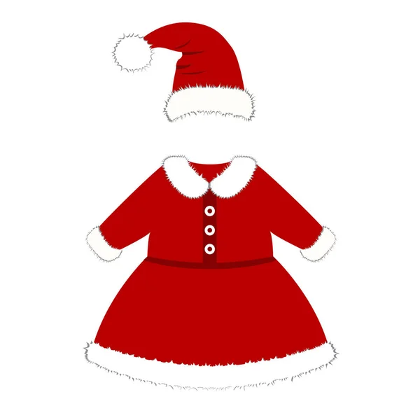 Strampler. Weihnachtskostüm für Kinder. — Stockvektor