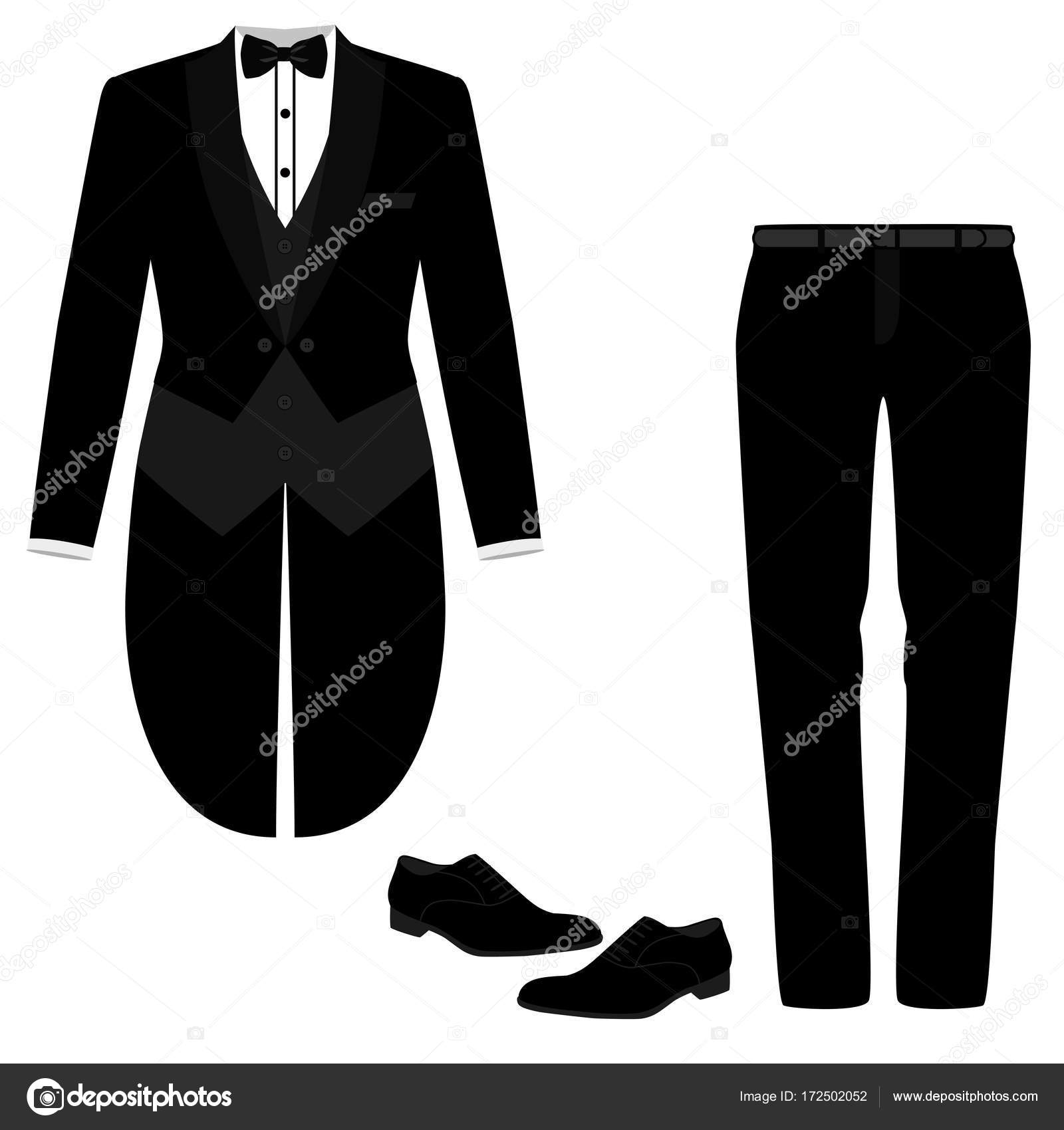 shoes on tuxedo suit