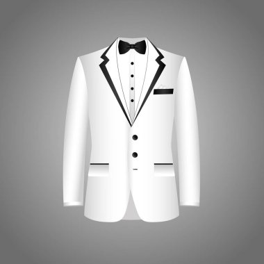 İzole takım elbise simgesi