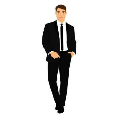 Damat. İş adamı. Giyim.