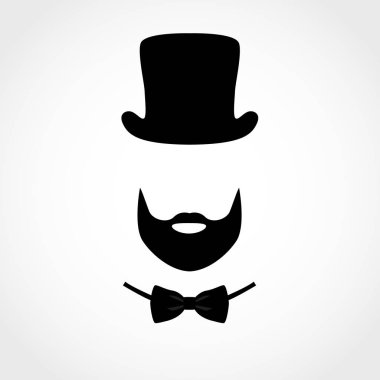 Beyaz arka plan üzerinde izole takım elbise simgesi. 