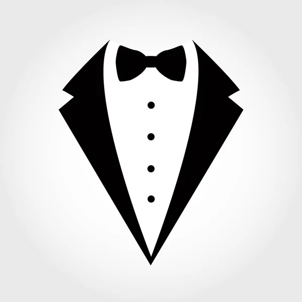 Groom suit bowtie wedding icon design graphic — Stock Vector ...