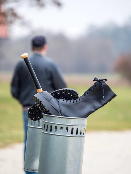 Symbol för att få ut rätt scenen — Stockfoto