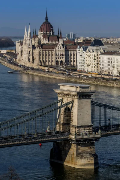 Hungría, Budapest, Parlamento — Foto de Stock