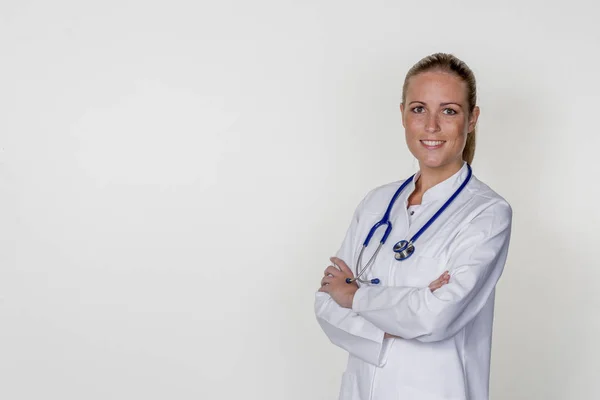 Friendly female doctor — Stock Photo, Image