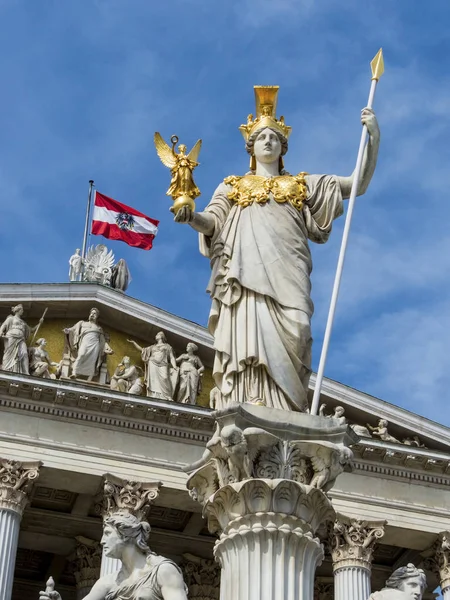 奥地利维也纳，议会 — 图库照片