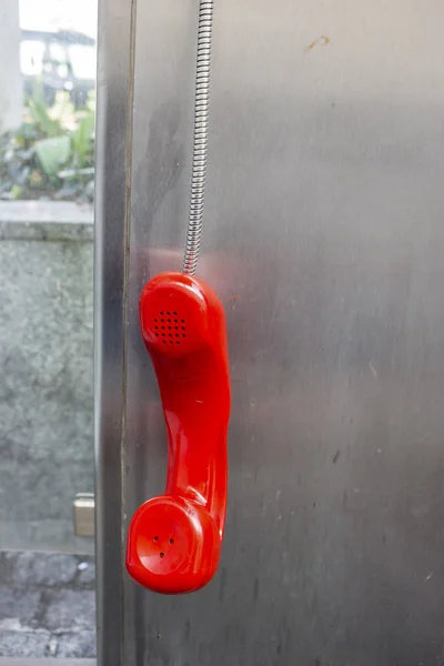 オーストリアのテレコムの電話ブース — ストック写真