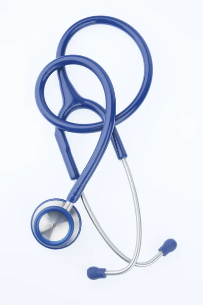 Stethoscope against white background — Stock Photo, Image