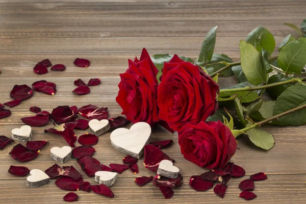 Roses pour la Saint Valentin et la fête des mères — Photo