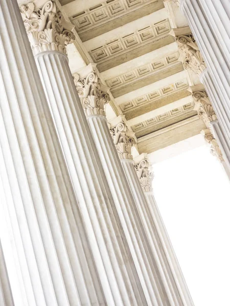 Columns at the parliament in vienna — Stock Photo, Image