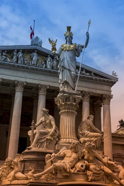 Áustria, Viena, Parlamento — Fotografia de Stock