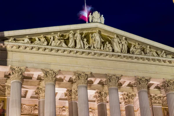 Austria, Wiedeń, Parlament — Zdjęcie stockowe