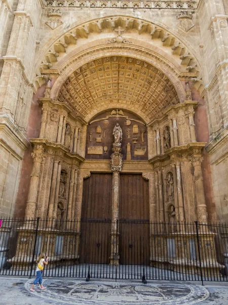 Spagna, Maiorca, Cattedrale di Palma — Foto Stock