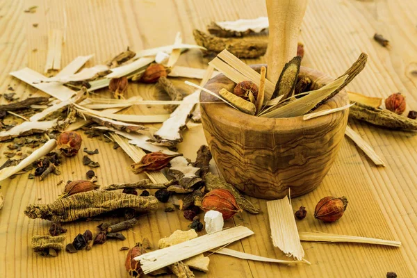 Té para la medicina tradicional china — Foto de Stock