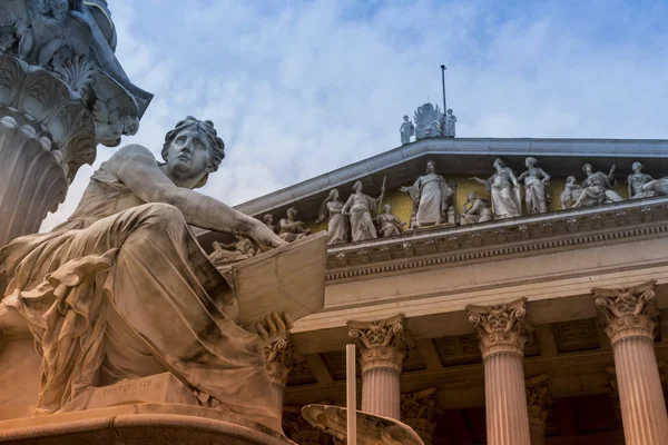 Áustria, Viena, Parlamento — Fotografia de Stock