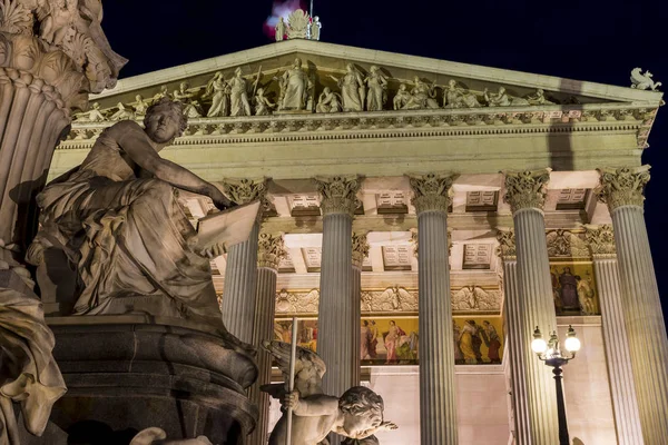 Austria, Wiedeń, Parlament — Zdjęcie stockowe